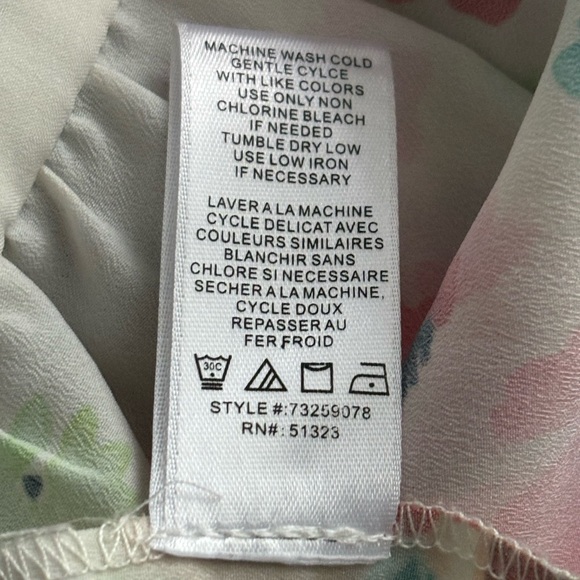 CECE By CYNTHIA STEFFE Sleeveless Floral Drop Waist Charley Dress 4 - Picture 10 of 11